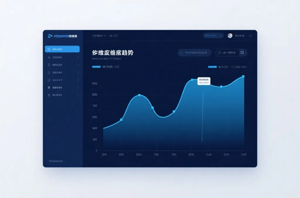 趋势数据图表展示